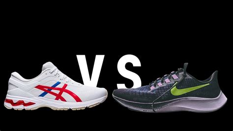 asics nike maat|asics vs nike shoes.